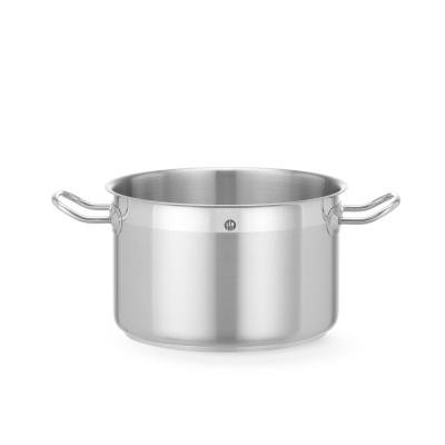 Pánev na dušení bez víka , HENDI, Profi Line, 6,7L, ⌀240x(H)150mm | 830321